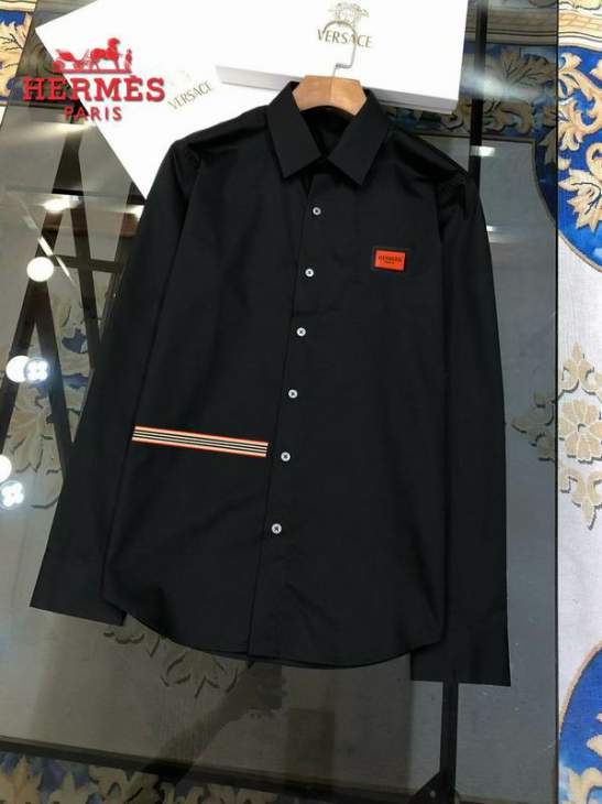 Picture of Hermes Shirt Long _SKUHermesM-3XL12yr7126504